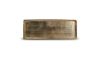 SP Collection okrasni pladenj CHARM 37x14 cm - zlat