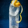 Fine2Dine set 4 kozarcev CRACKLE 0,25 l - prozorna