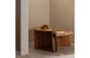 BePureHome klubska mizica JAWS - naravna  