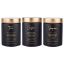 Altom Design set 3 posod Gold Dream-črna