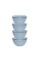 ESTIA set 4 glinenih skled DELINE 15cm
