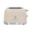 ESTIA retro 2 rezinski toaster-opekač kruha Epoque- krem 06-12151